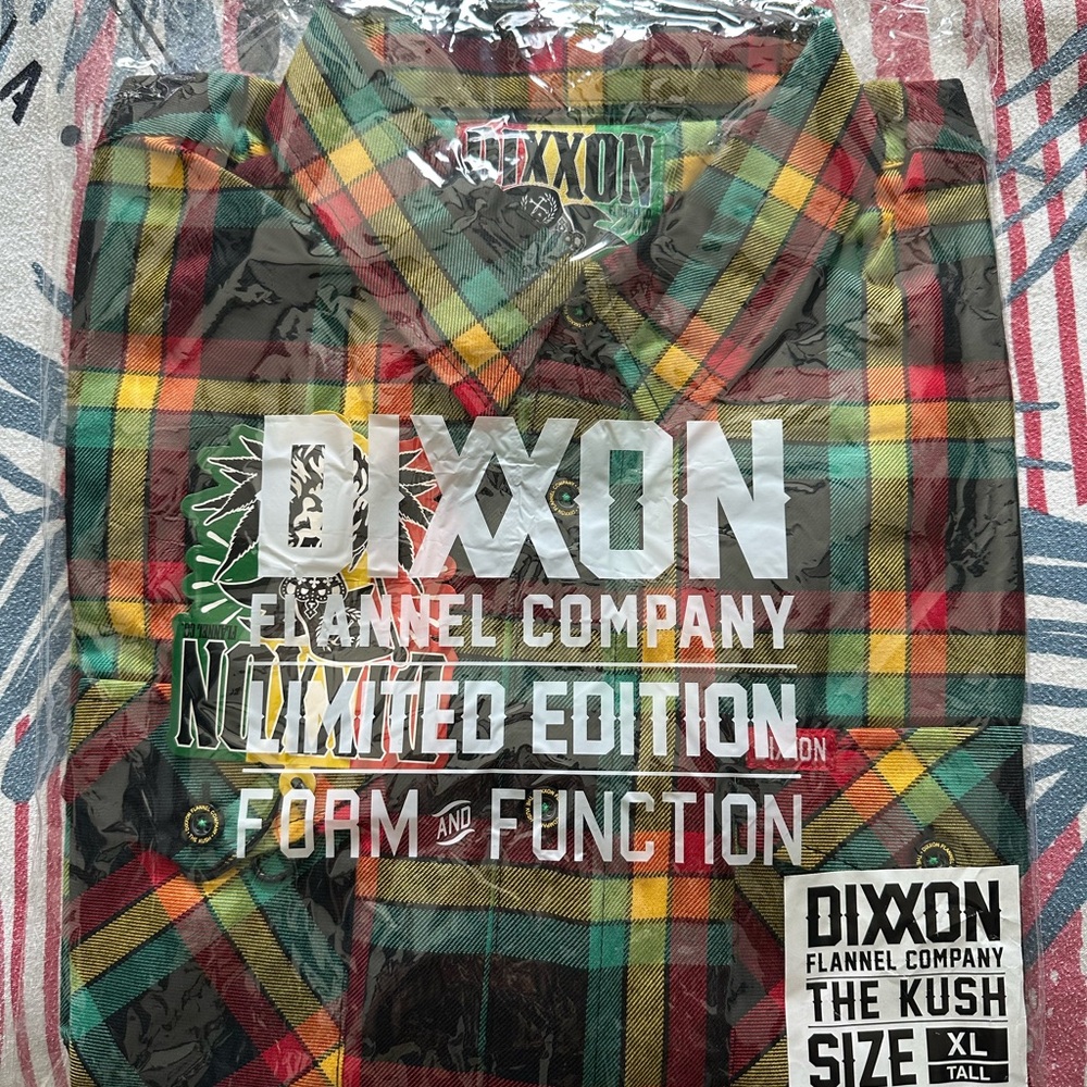 Dixxon Men's XLT Flannel Shirt